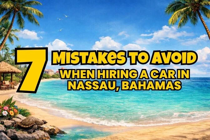 This blog explains the 7 mistakes that could happen when you are booking luxury chauffeur hire in Nassau, Bahamas. This is all about a car hire in Nassau.